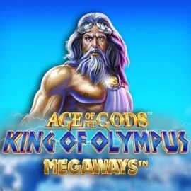 Age Of The Gods: King of Olympus Megaways by Origins, showcased at gambloriacasinoo.de – game logo
